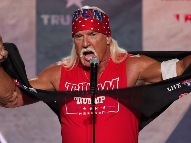 Hulk Hogan Strappa la Maglietta e Definisce Trump un 'Eroe Americano' al Congresso